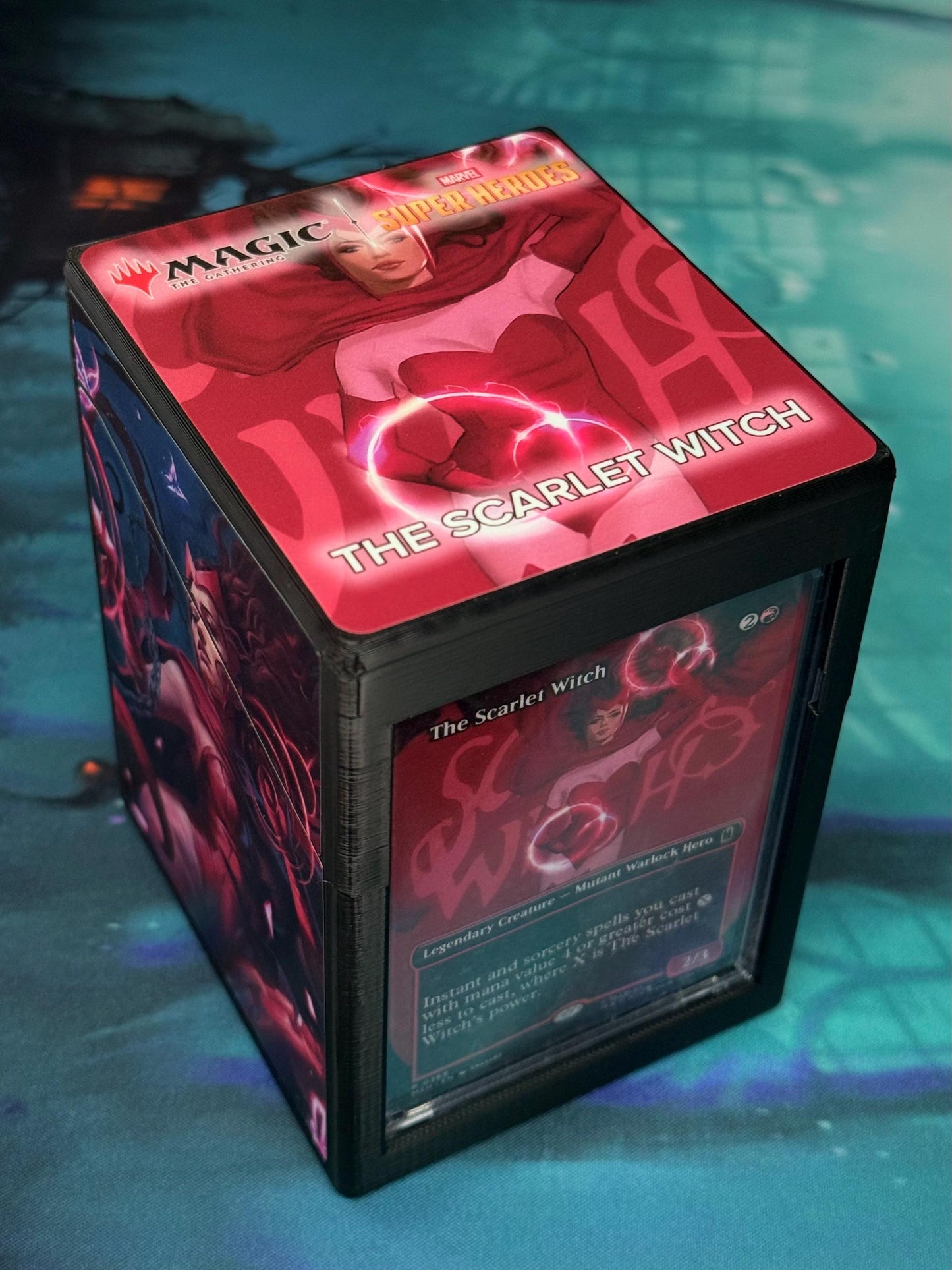 Magic the Gathering Deck Box - Marvel - The Scarlet Witch