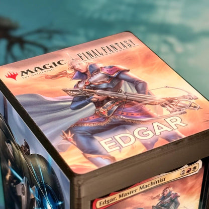 Magic the Gathering Deck Box - Final Fantasy - Edgar