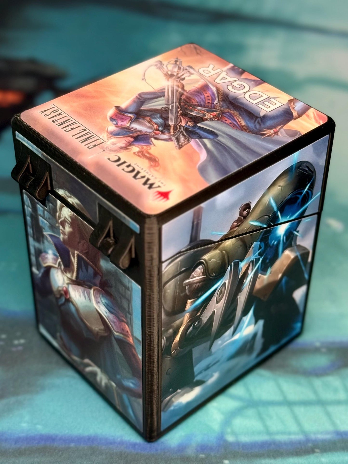 Magic the Gathering Deck Box - Final Fantasy - Edgar