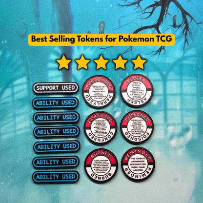 Pokémon Mini Tin Insert with Tokens