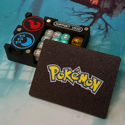 Pokémon Ability Tokens with Case