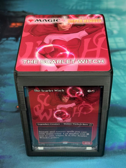Magic the Gathering Deck Box - Marvel - The Scarlet Witch