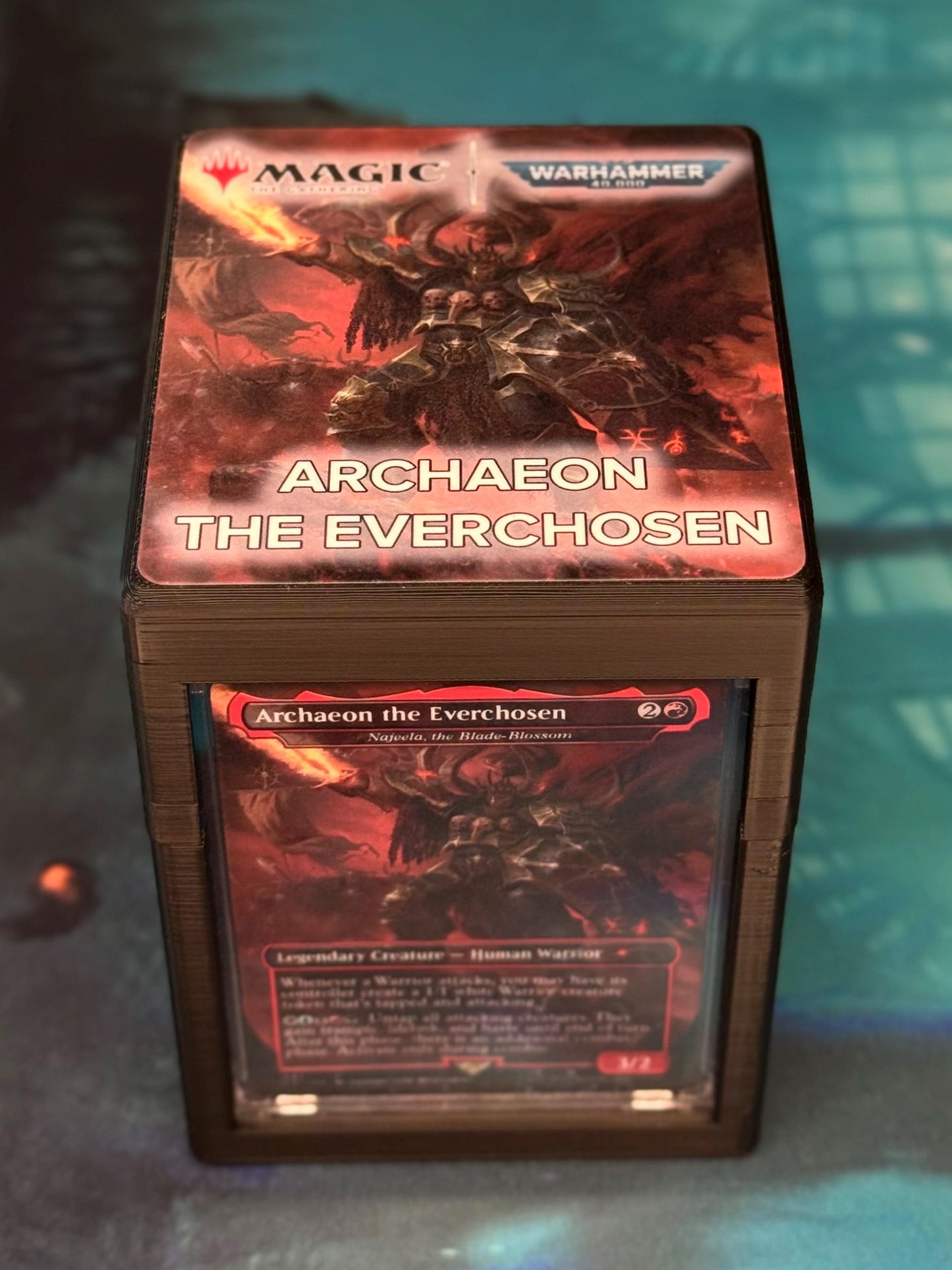 Magic the Gathering Deck Box - Archaeon the Everchosen