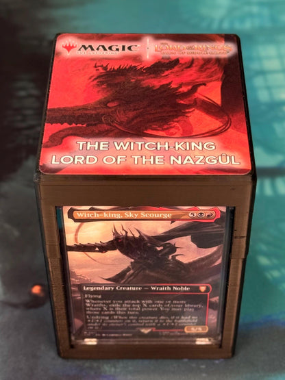 Magic the Gathering Deck Box - The Witch-King, Lord of the Nazgûl